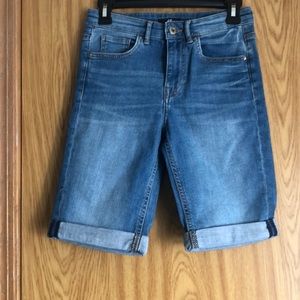 H&M Cuffed Bermuda Shorts